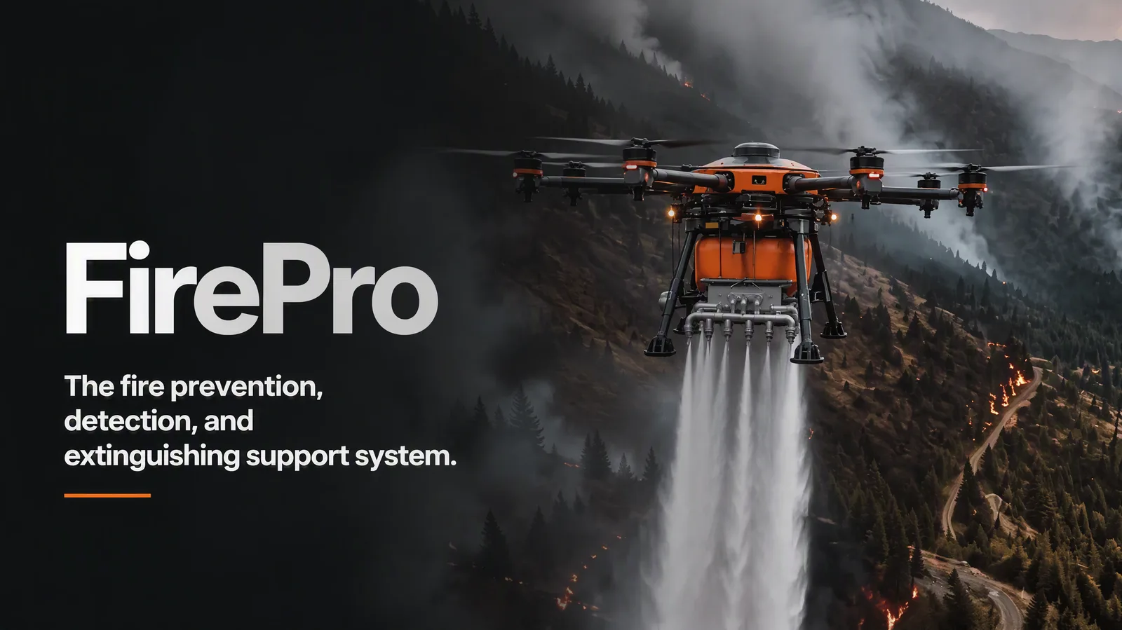 FirePro — product concept render