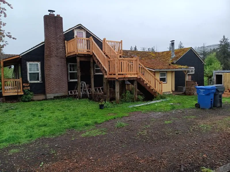 On Top Home Services on a job in Dallas, Oregon