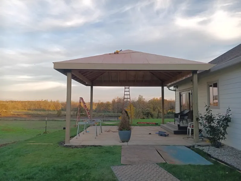 On Top Home Services on a job in McMinnville, Oregon