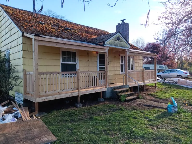 On Top Home Services on a job in Salem, Oregon