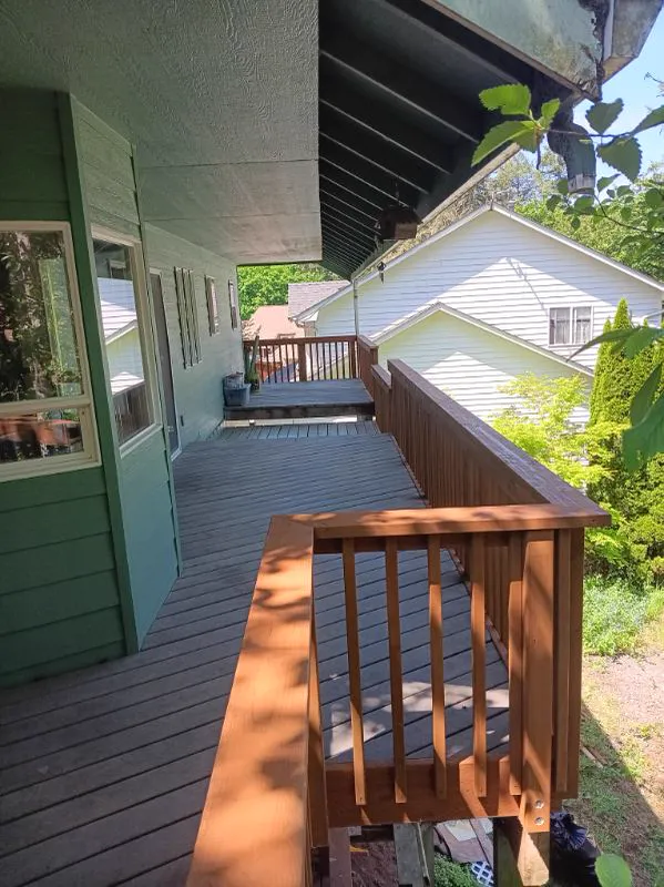On Top Home Services on a job in Willamina, Oregon